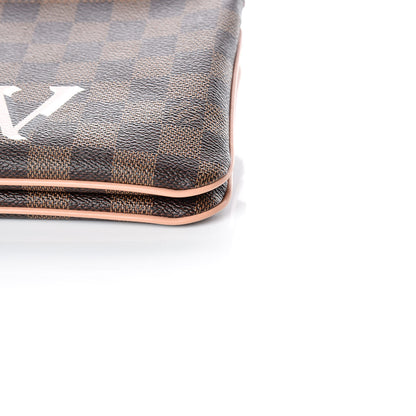 Louis Vuitton Damier Ebene Double Zip Pochette 6 of 16