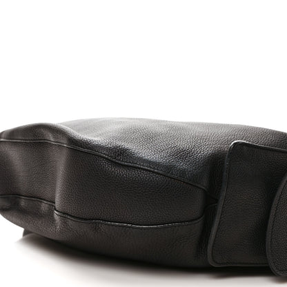 Salvatore Ferragamo Grained Calfskin Hobo Black 8 of 10