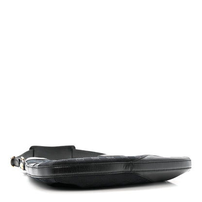 Gucci Monogram Web Hasler Hobo Black 4 of 12