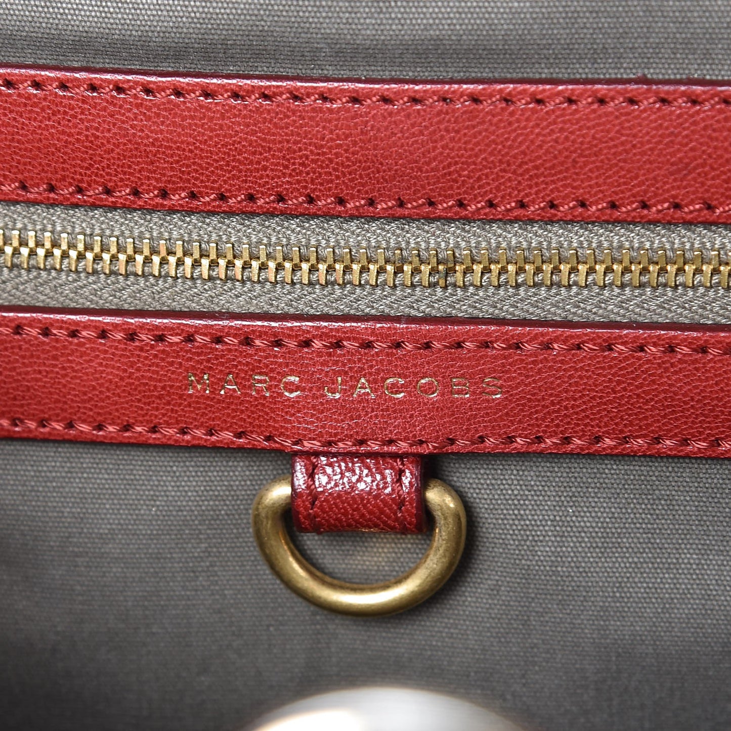 Calfskin Quilted Stam Red