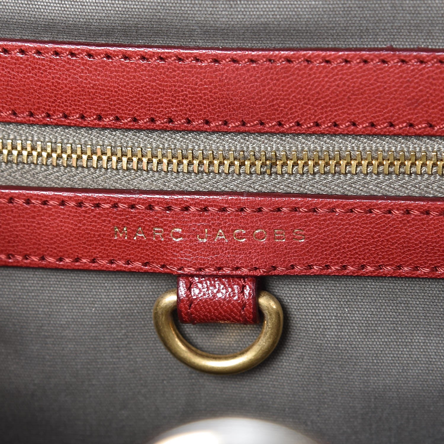 Marc Jacobs Calfskin Quilted Stam Red 6 of 12