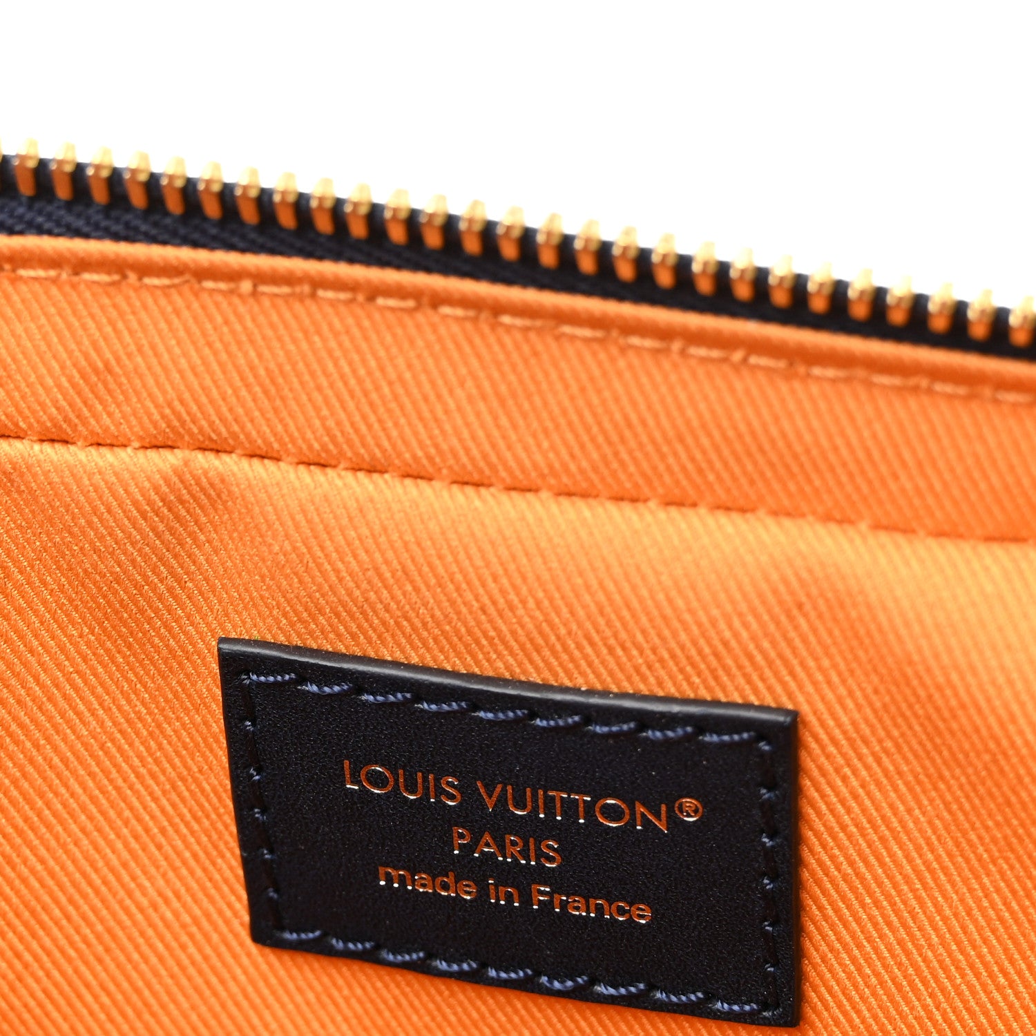 Louis Vuitton Monogram Heritage Stripes Trio Messenger Blue 7 of 10