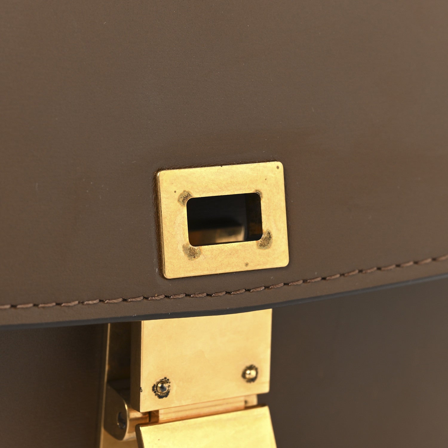Celine Box Calfskin Small Classic Box Flap Bag Camel 1767001