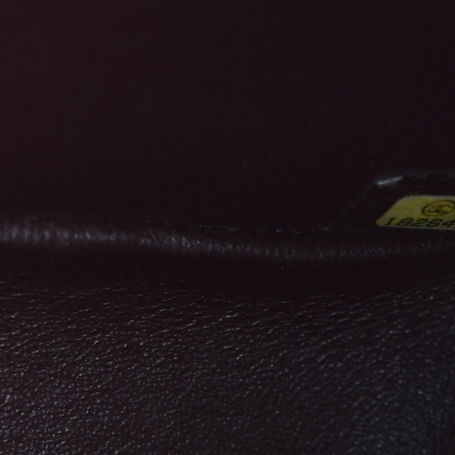 Lambskin Quilted Jumbo Double Flap Black