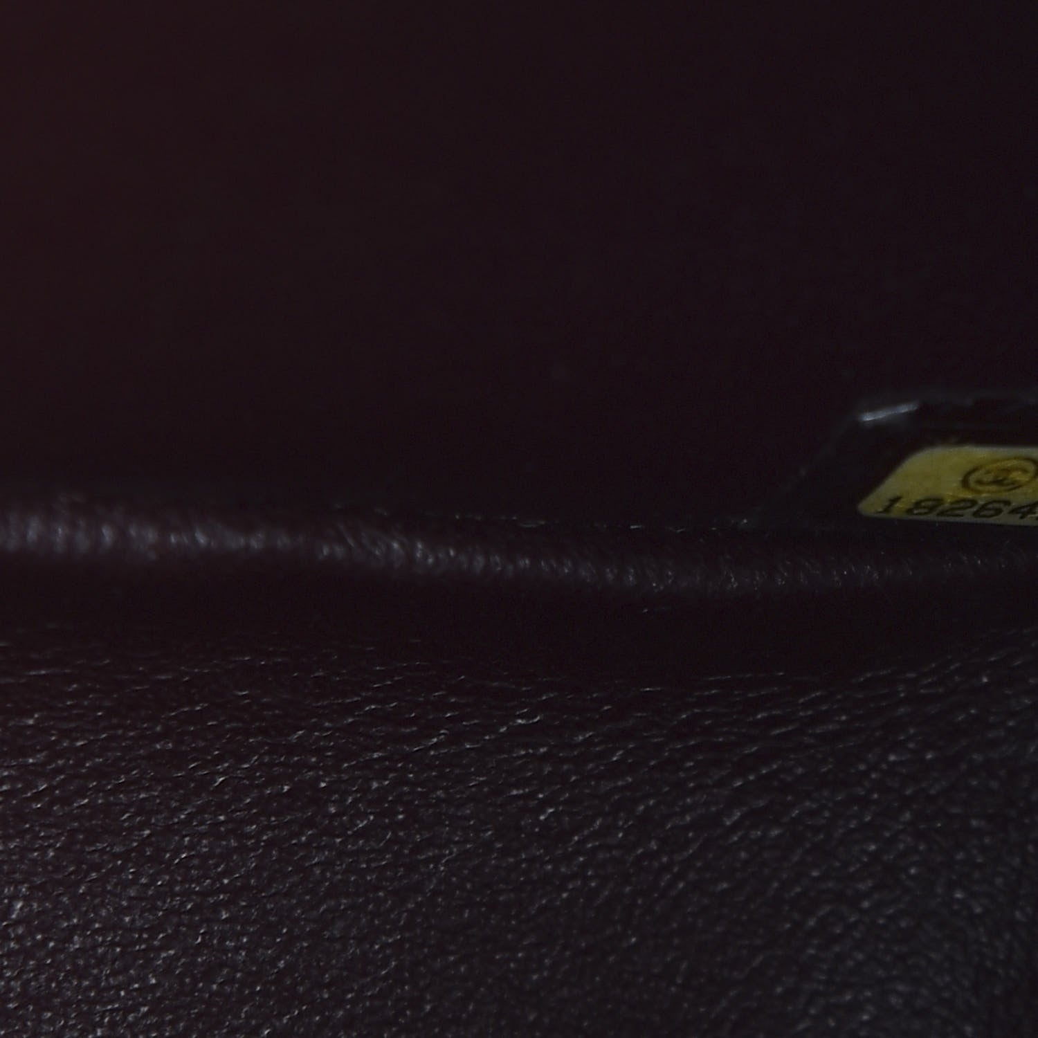 Chanel Lambskin Quilted Jumbo Double Flap Black 9 of 11