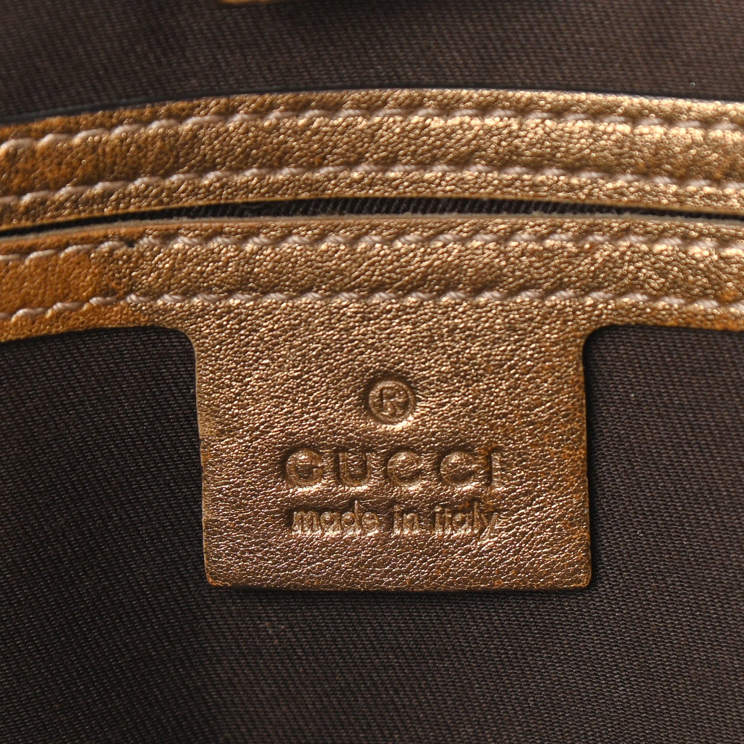 Gucci Crystal Monogram Medium Joy Tote Gold 6 of 24