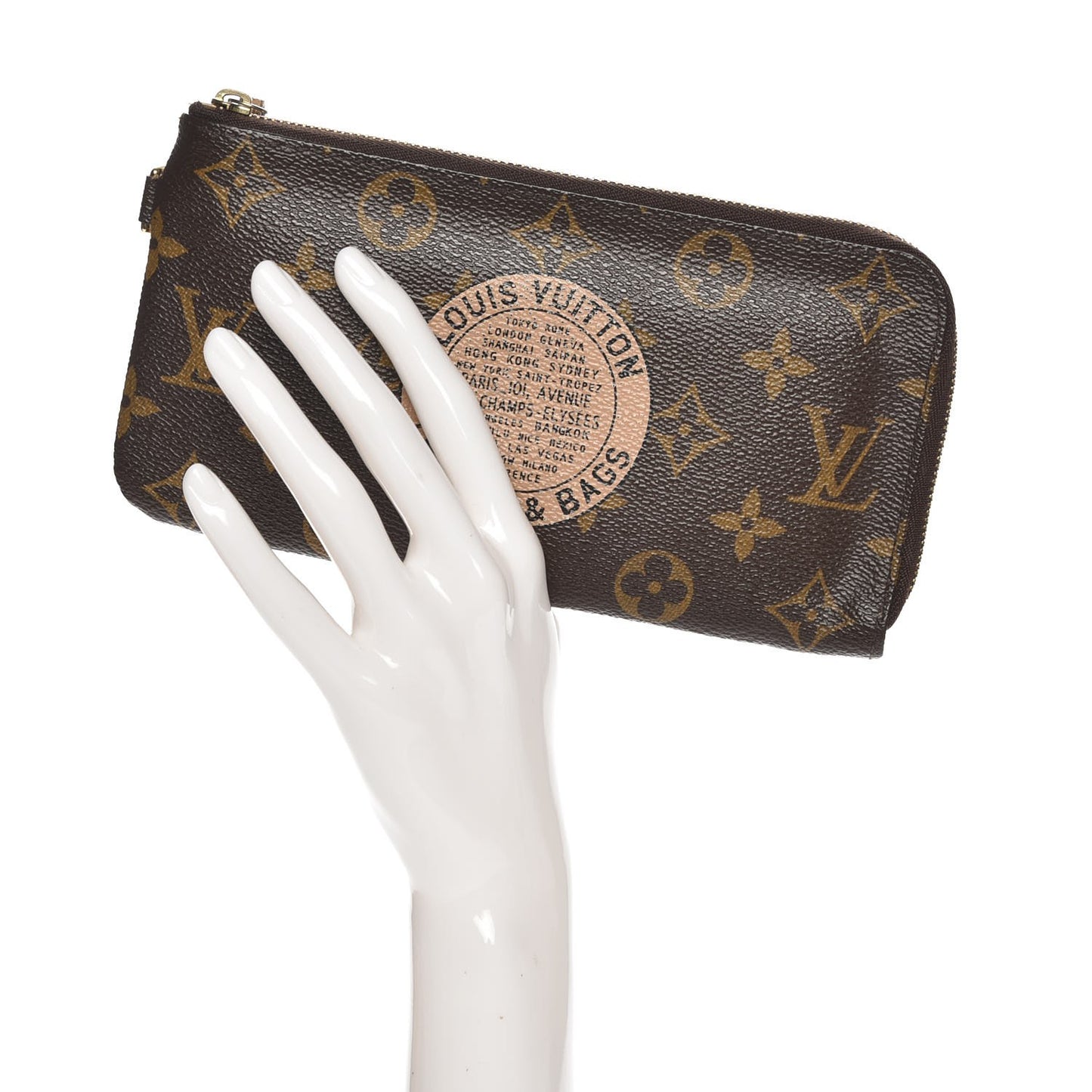 Monogram Complice Trunks and Bags Wallet Beige