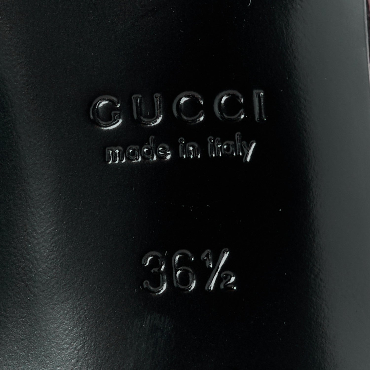 Gucci Patent Signoria Ballet Slingback Ballet Flat 36.5 Rosso Ancora 8 of 10