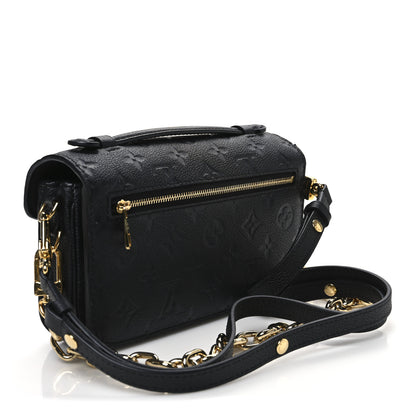 Louis Vuitton Empreinte Pochette Metis East West Black 3 of 10
