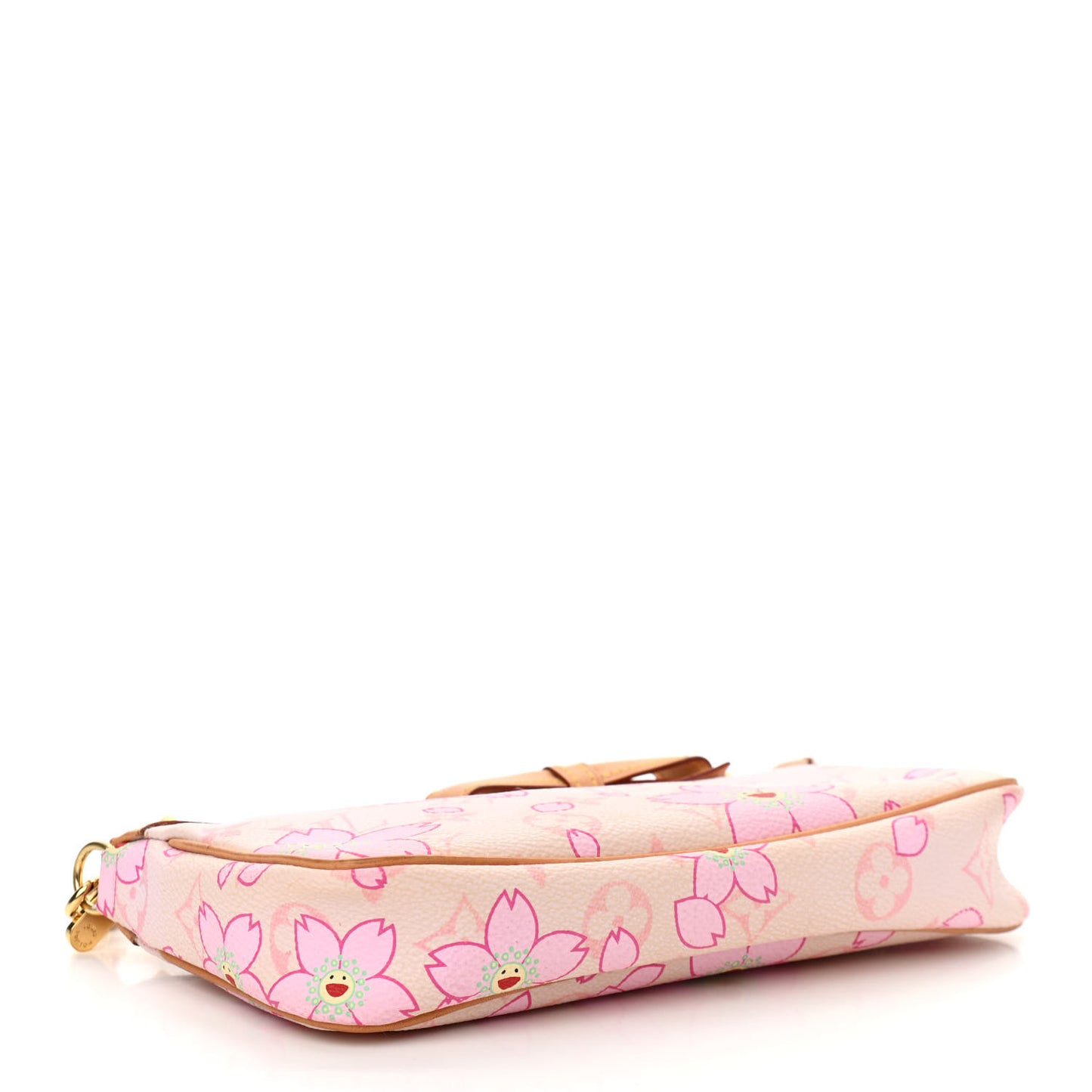 Monogram Cherry Blossom Pochette Accessories Pink