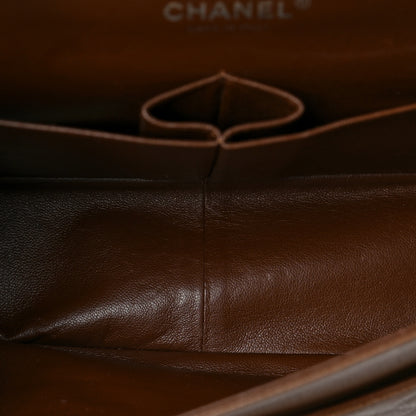 Chanel Caviar Quilted Jumbo Double Flap Brown 5 of 9