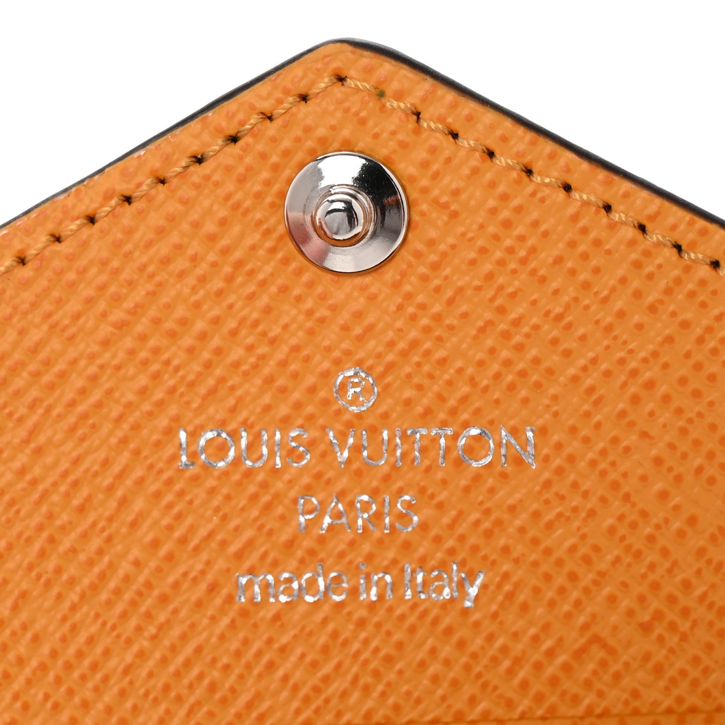 Monogram LV Colormania Kirigami Card Holder Safran