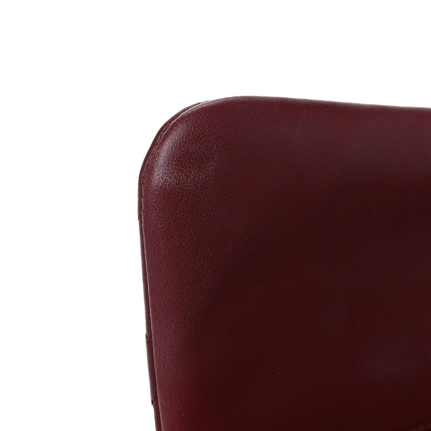 Chanel Lambskin Quilted Jumbo Double Flap Burgundy 13 of 19