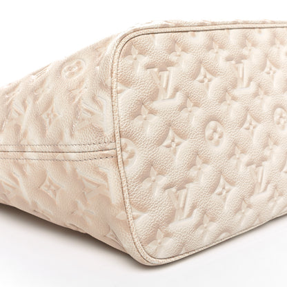 Louis Vuitton Empreinte Monogram Summer Stardust Neverfull MM Beige Clair 9 of 10