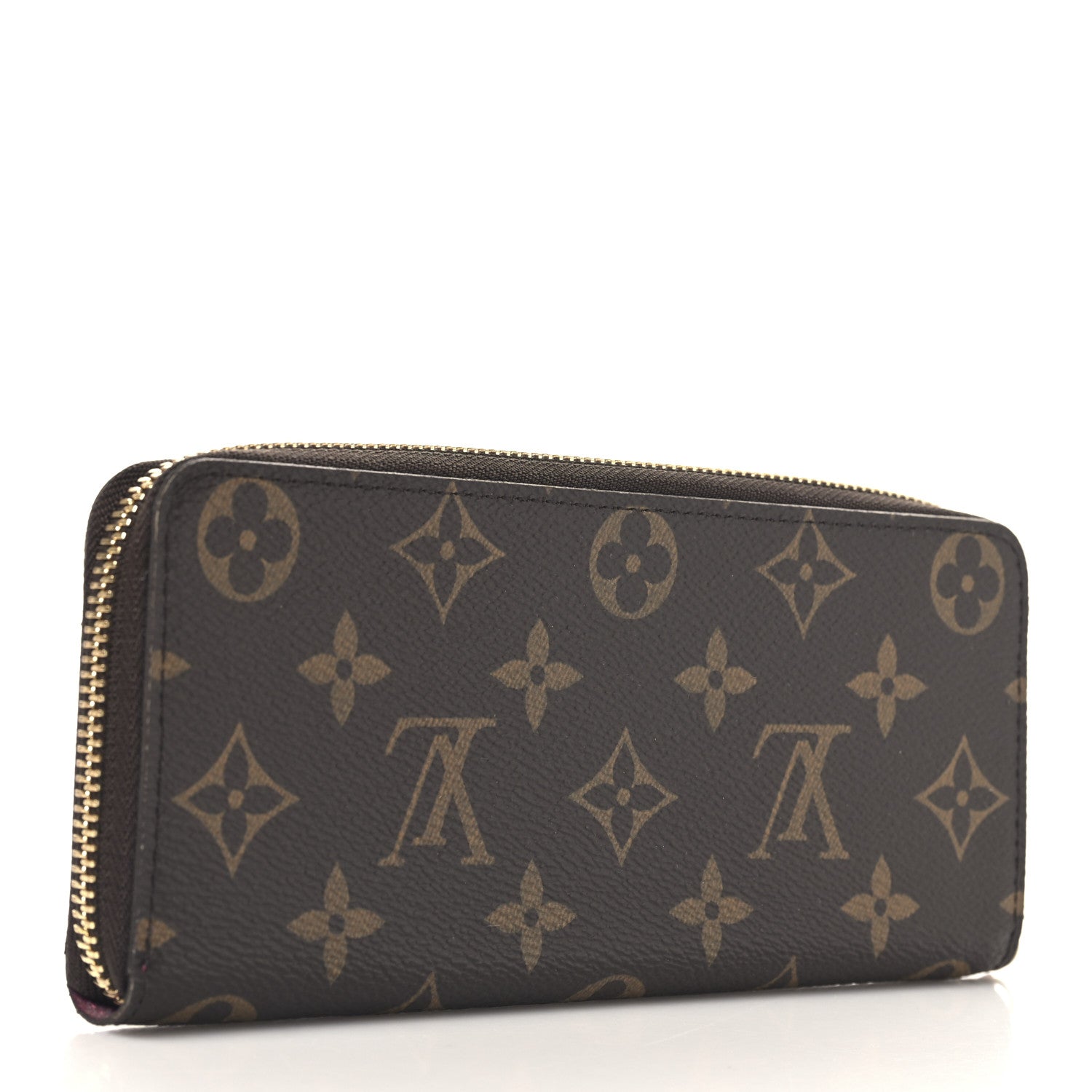 Louis Vuitton Monogram Clemence Wallet Fuchsia 3 of 7