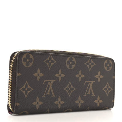 Louis Vuitton Monogram Clemence Wallet Fuchsia 3 of 7