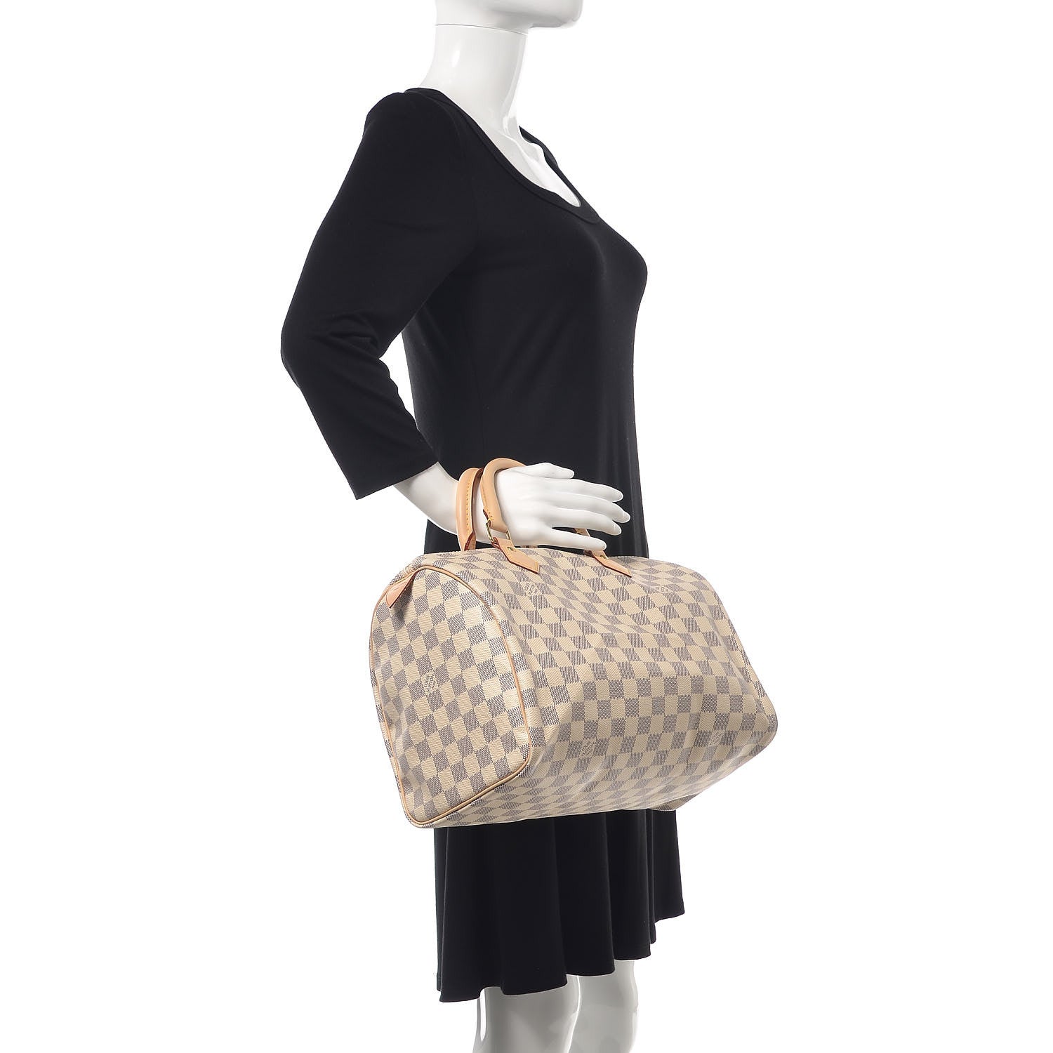 Louis Vuitton Damier Azur Speedy 30 2 of 8