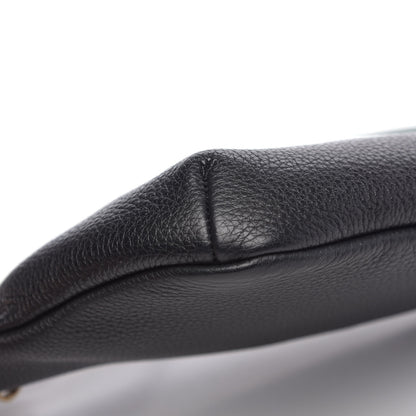 Gucci Grained Calfskin Small Logo Belt Bag Black 9 of 10
