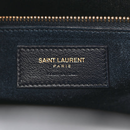Saint Laurent Calfskin Small Sac De Jour Navy 6 of 12