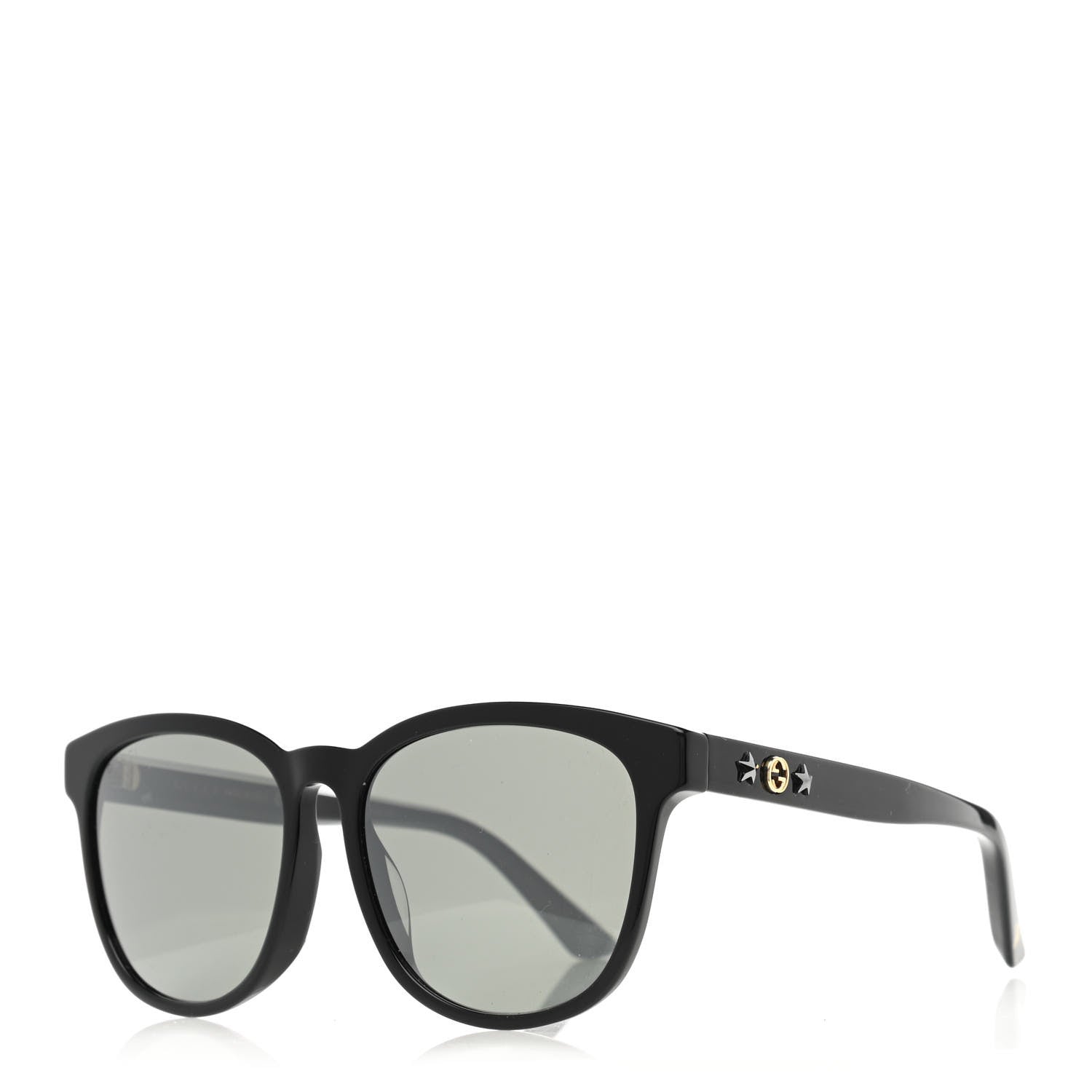 Gucci Round Frame Star Sunglasses GG0232SK Black 2 of 8