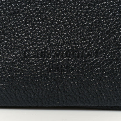 Louis Vuitton Empreinte Monogram Giant Speedy Bandouliere 25 Black Beige 7 of 9