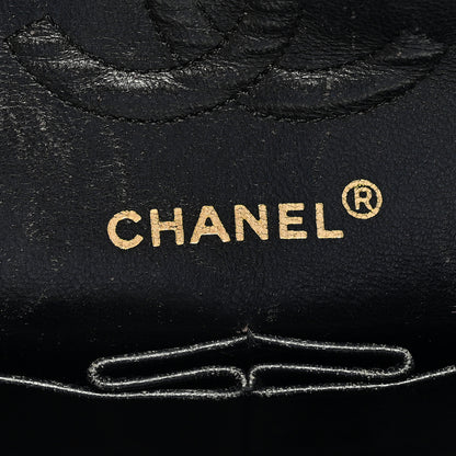 Chanel Denim Quilted Medium Double Flap Light Blue 6 of 12