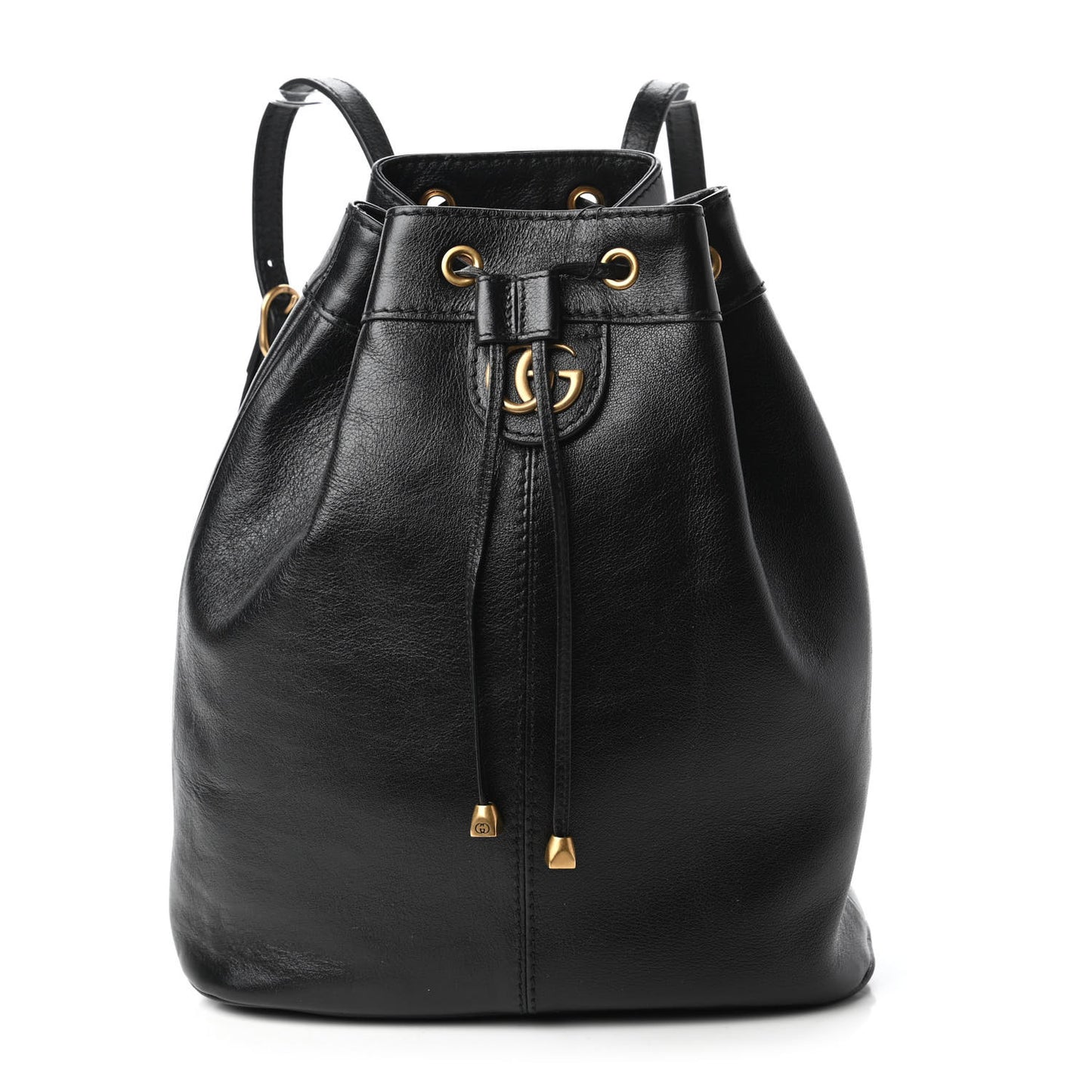 Piuma Lux Energy Medium Re(Belle) Convertible Bucket Bag Black
