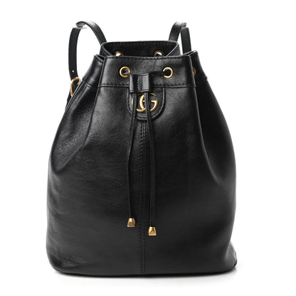 Gucci Piuma Lux Energy Medium Re(Belle) Convertible Bucket Bag Black 1 of 12