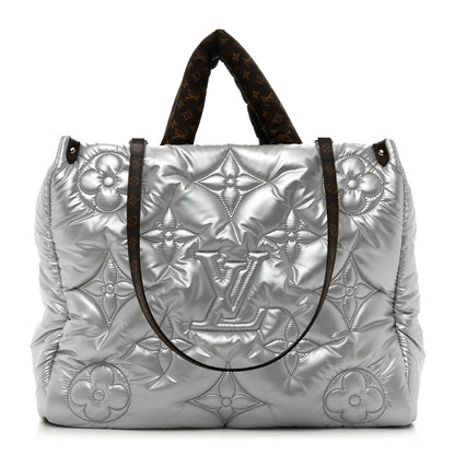 Louis Vuitton Econyl Monogram Pillow Giant Onthego GM Silver 1 of 9