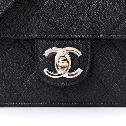 Chanel Caviar Quilted Like A Wallet Flap Black 8 of 10