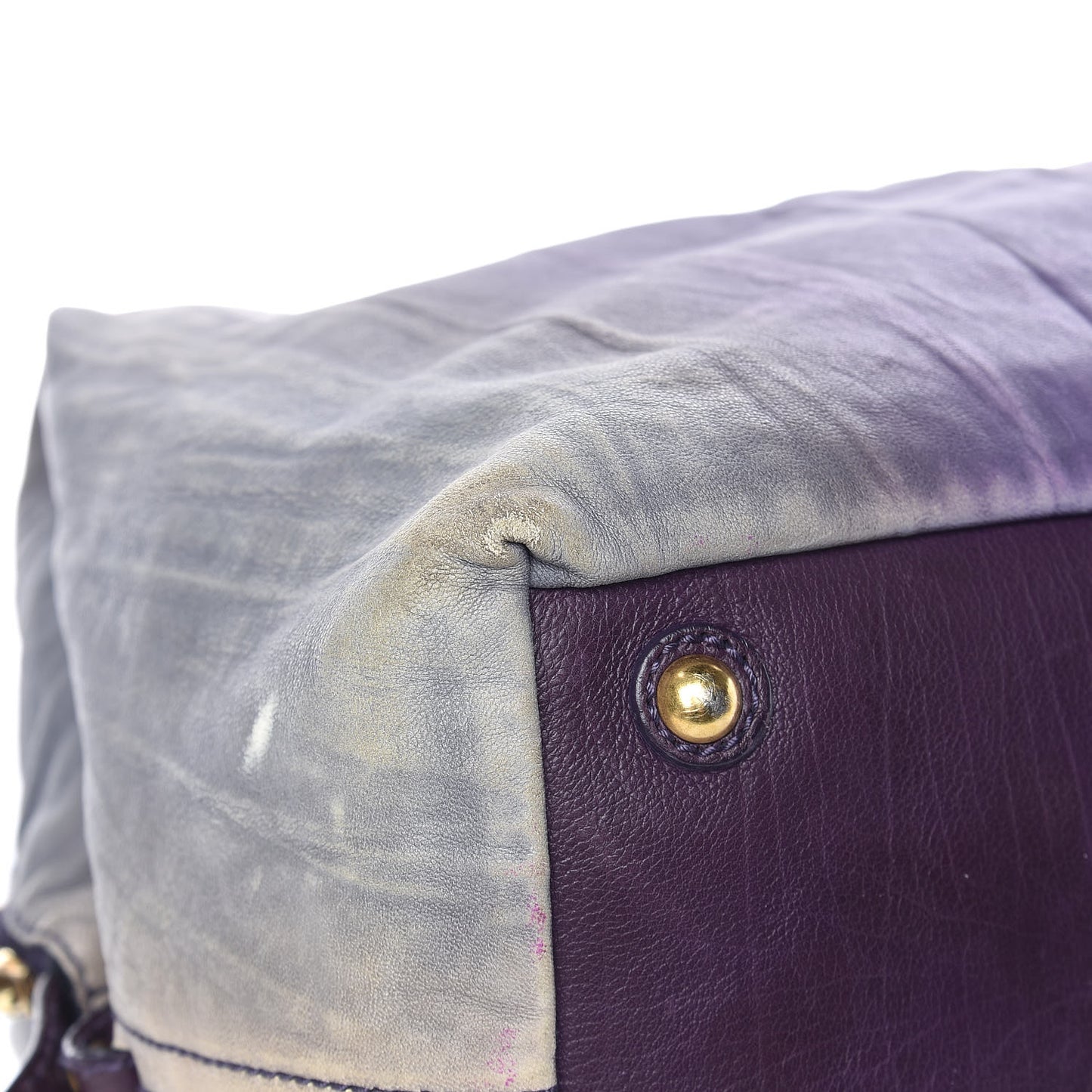 Lambskin Ombre Easy Sac Degrade Purple
