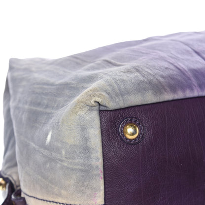 Saint Laurent Lambskin Ombre Easy Sac Degrade Purple 13 of 18