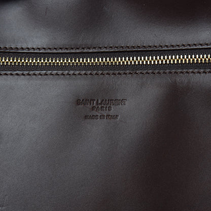 Saint Laurent Raffia Calfskin Medium Panier Tote 6 of 8