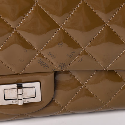 Chanel Patent Quilted 2.55 Reissue 227 Flap Taupe 17 of 21