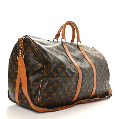 Louis Vuitton Monogram Keepall Bandouliere 55 2 of 12