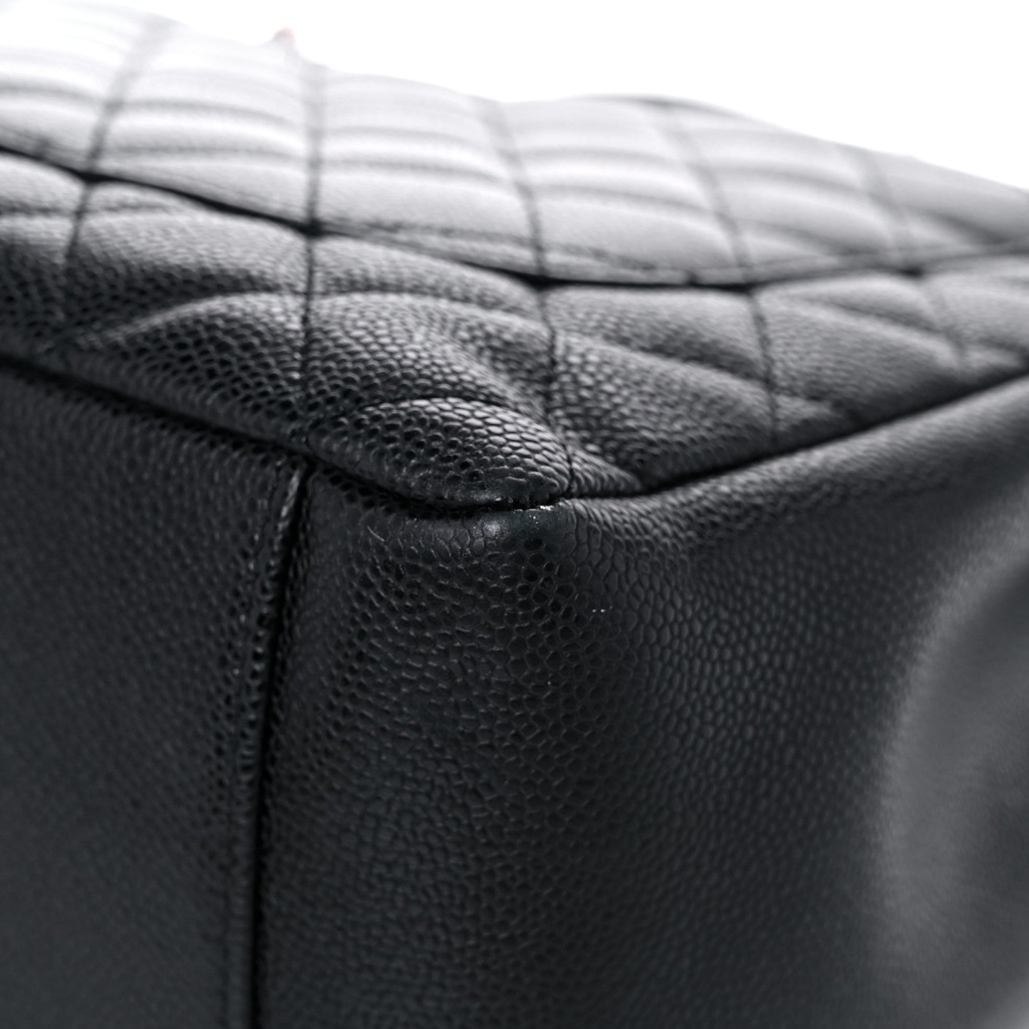 Chanel Caviar Quilted Grand Shopping Tote GST Black 11 of 18