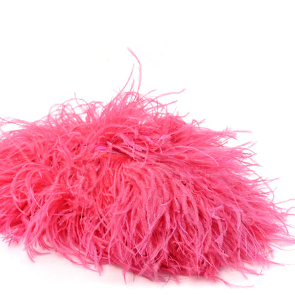 Givenchy Ostrich Feather Mini Kenny Shoulder Bag Pink 9 of 11