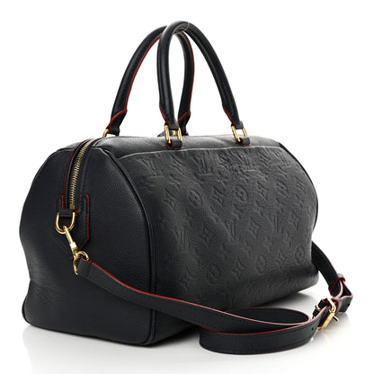 Louis Vuitton Empreinte Speedy Bandouliere 30 NM Marine Rouge 3 of 14