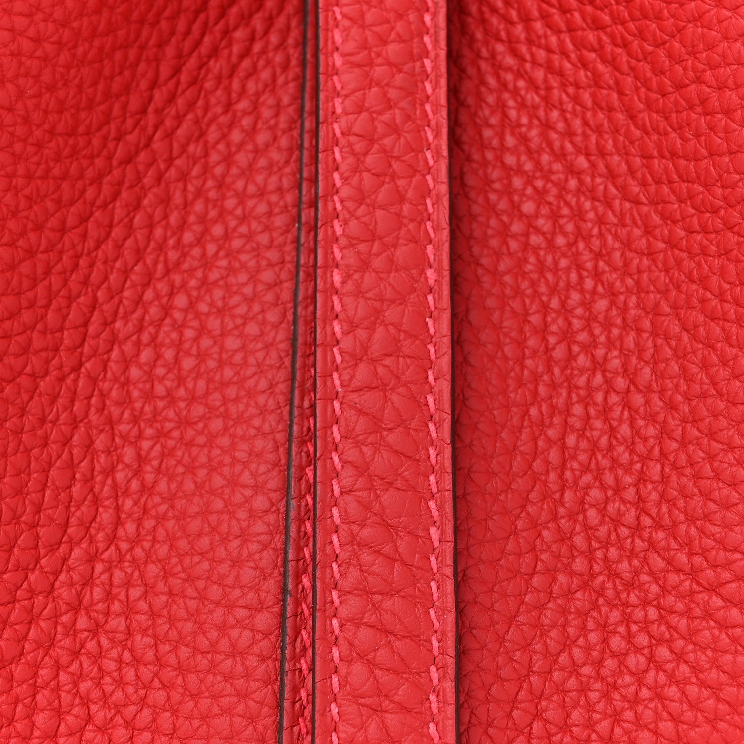 Hermes Taurillon Clemence Picotin Lock 18 PM Rouge Casaque 8 of 13