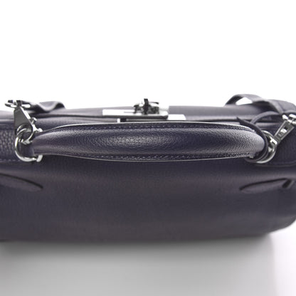 Hermes Togo Kelly Retourne 28 Bleu Nuit 36 of 37