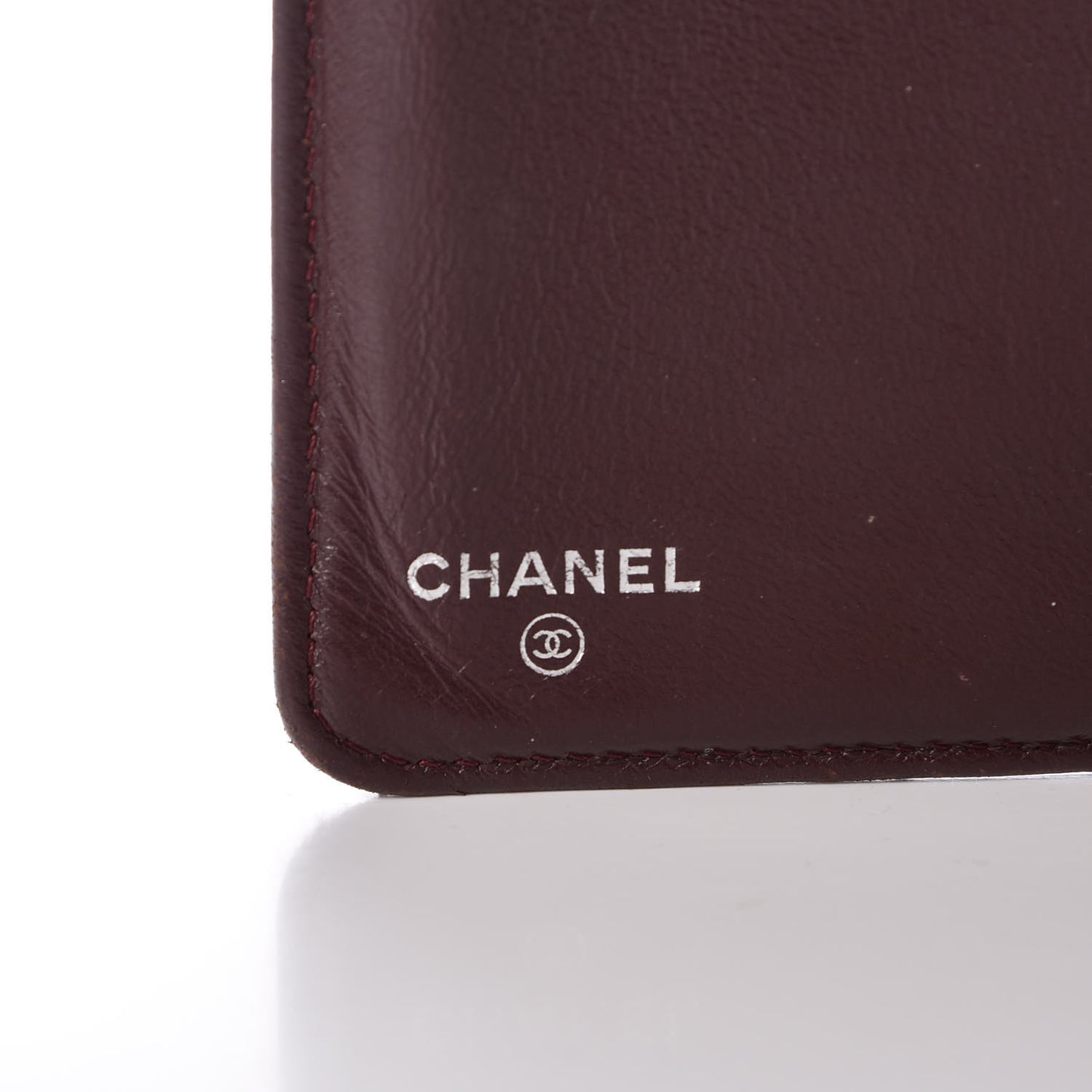 Lambskin Quilted Yen Wallet Black