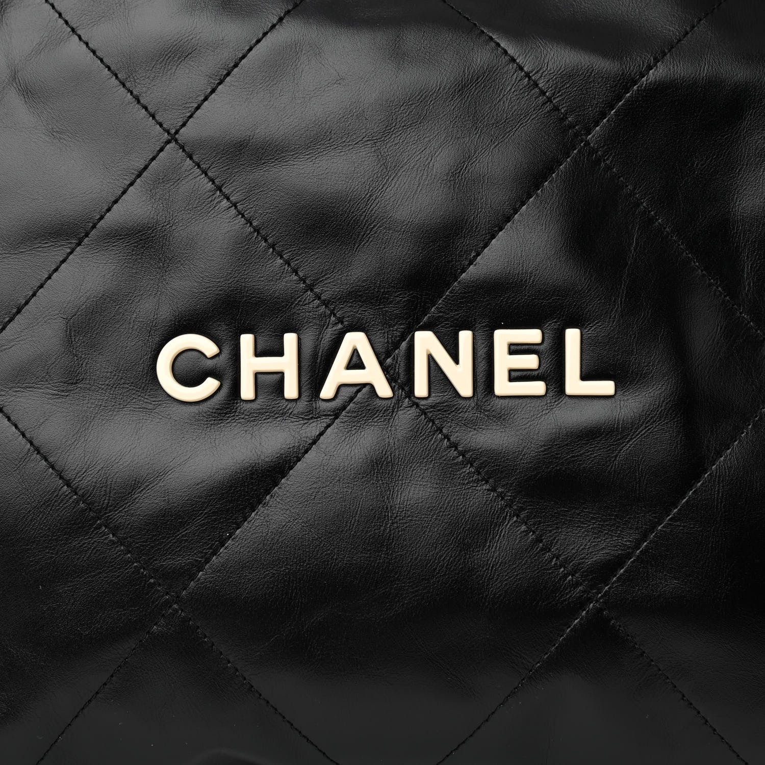 Chanel Calfskin Quilted Small Chanel 22 Black 8 of 11