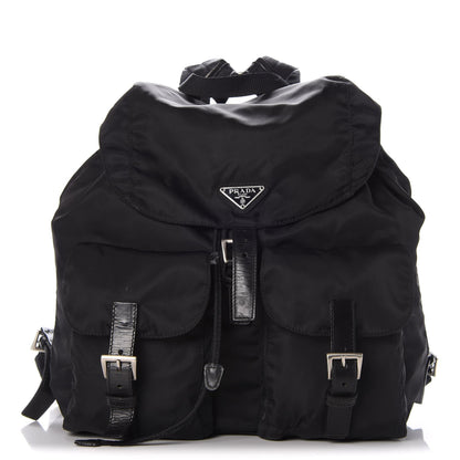 Prada Nylon Vela Medium Backpack Black 1 of 14