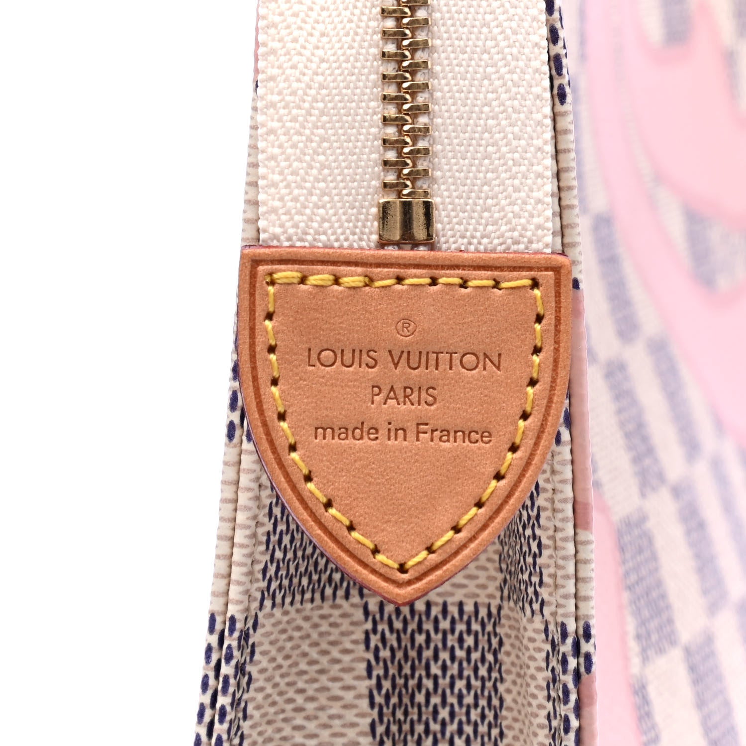 Louis Vuitton Damier Azur Tahitienne Toiletry Pouch 26 4 of 4