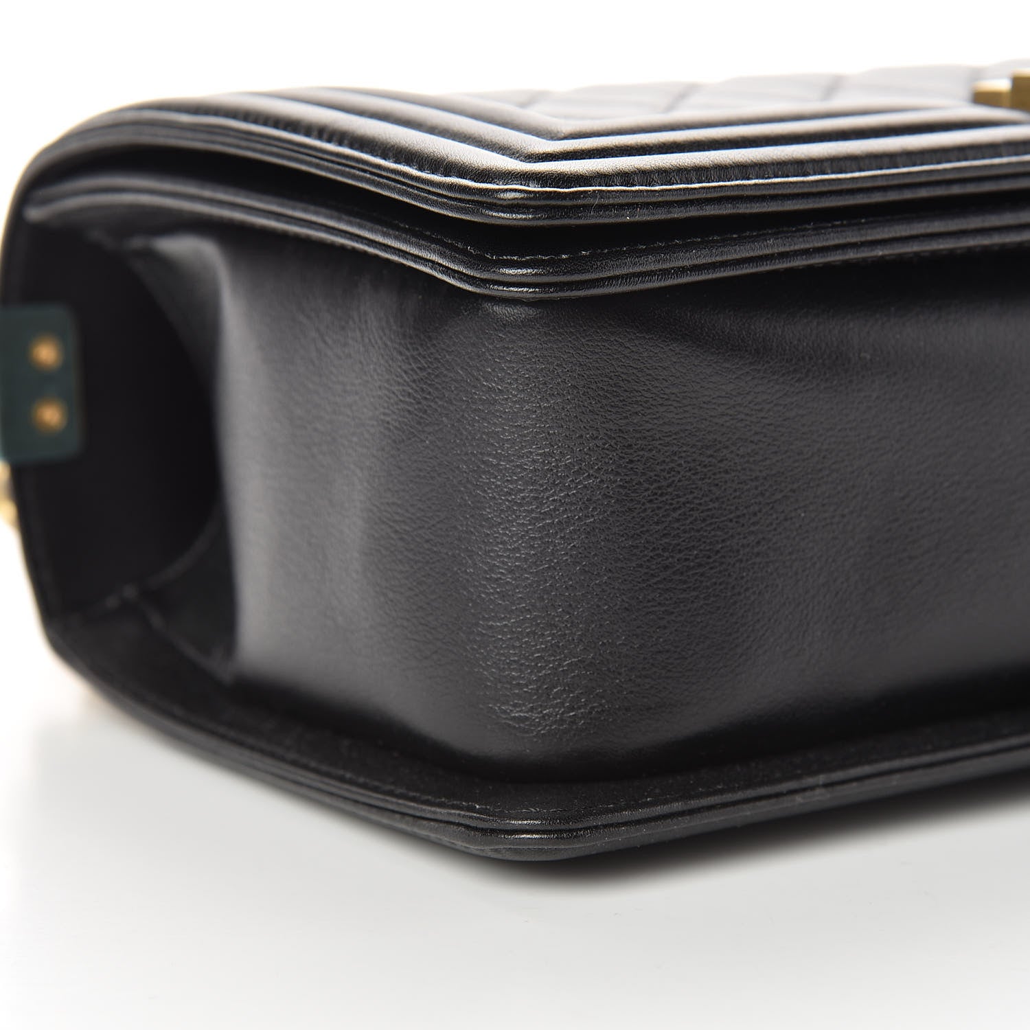 Chanel Calfskin Quilted Medium Boy Flap Black 9 of 12
