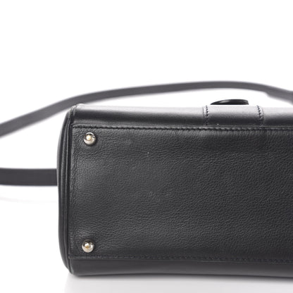 Delvaux Calfskin Mini Brillant Satchel Black 13 of 13