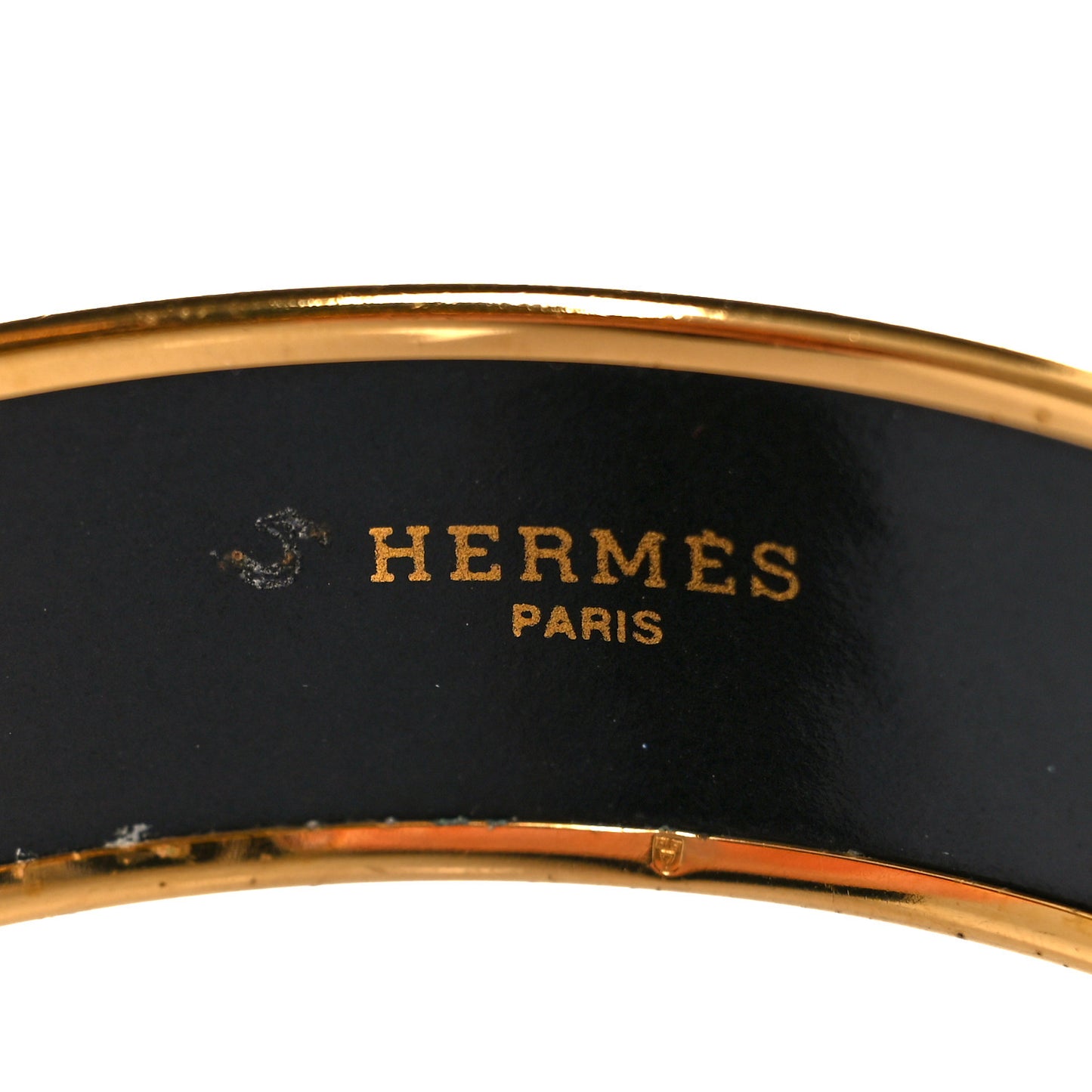 Enamel Printed De Passage a Paris Wide Bracelet 65