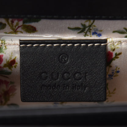 Gucci Calfskin Bamboo Mini Thiara Top Handle Bag Black 6 of 11