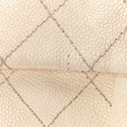 Chanel Caviar Quilted Medium Simply CC Flap White 19 of 22
