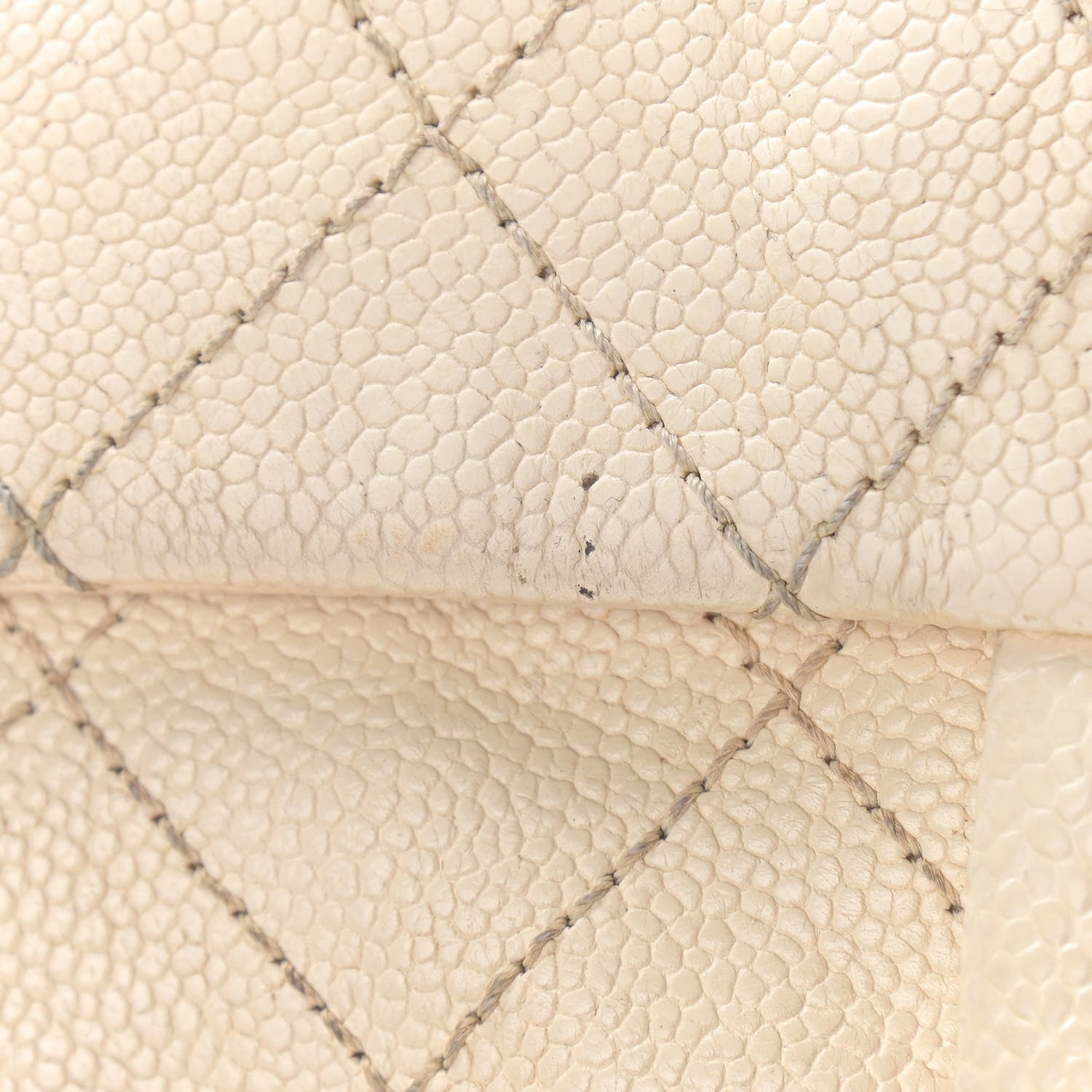 Chanel Caviar Quilted Medium Simply CC Flap White 19 of 22